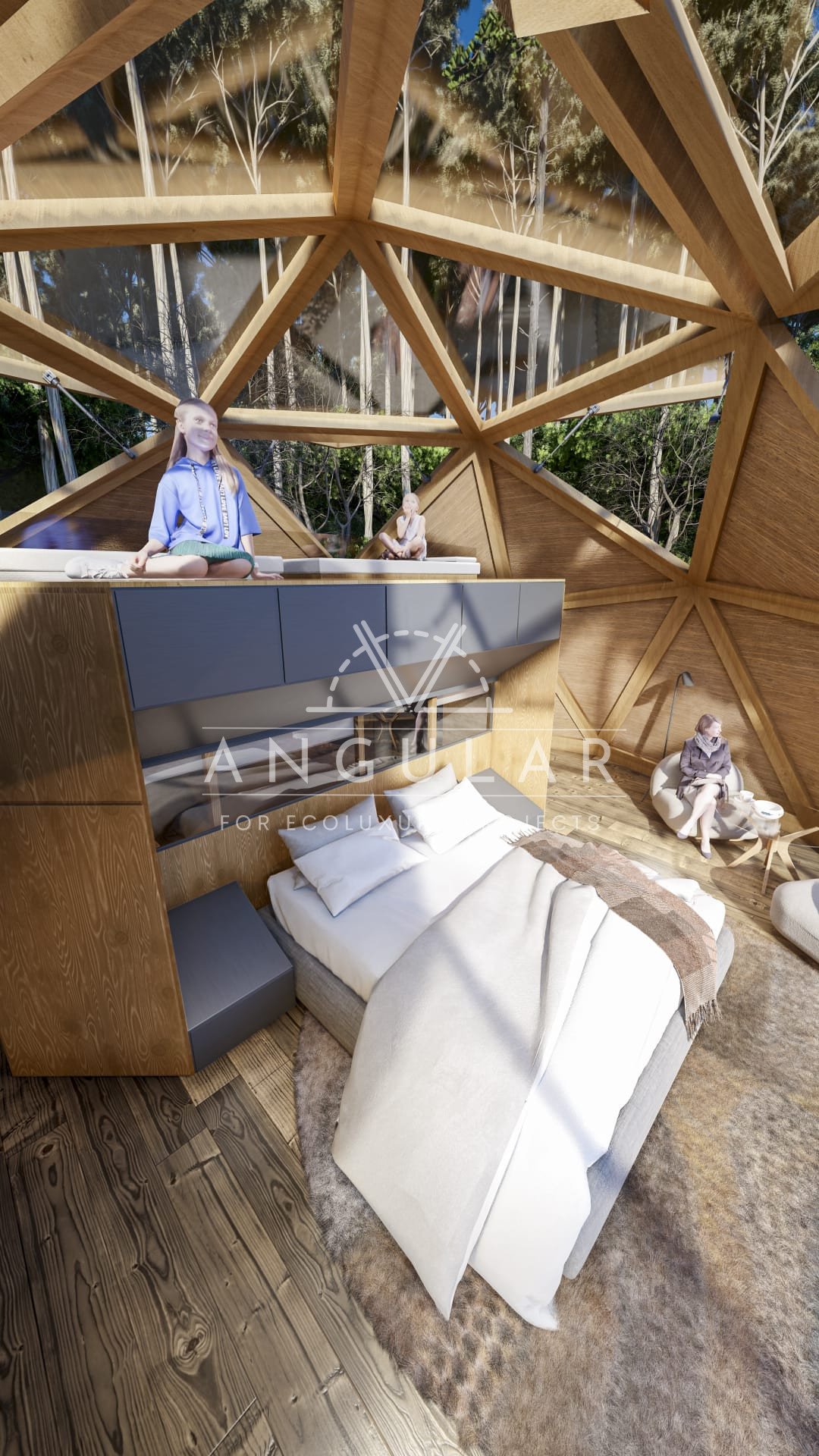 Fabricantes Domos de lujo de madera para Glamping ECOLUXURY