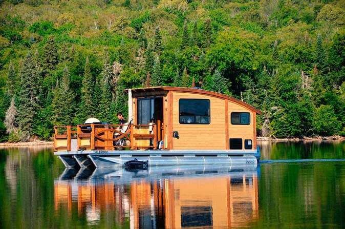 casa de madera tipo domos de lujo para Glamping